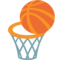 Basketball emoji on Google